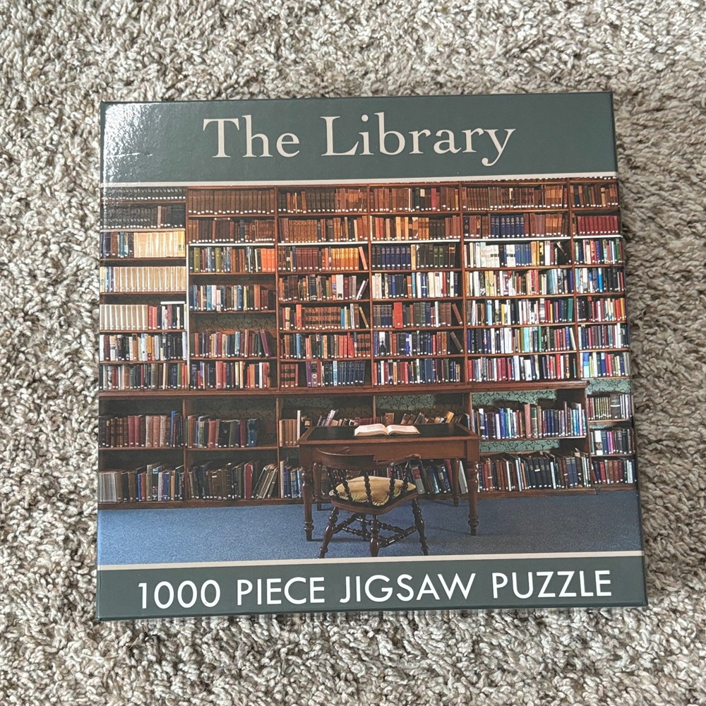 New The Library 1000 Piece Jigsaw Puzzle